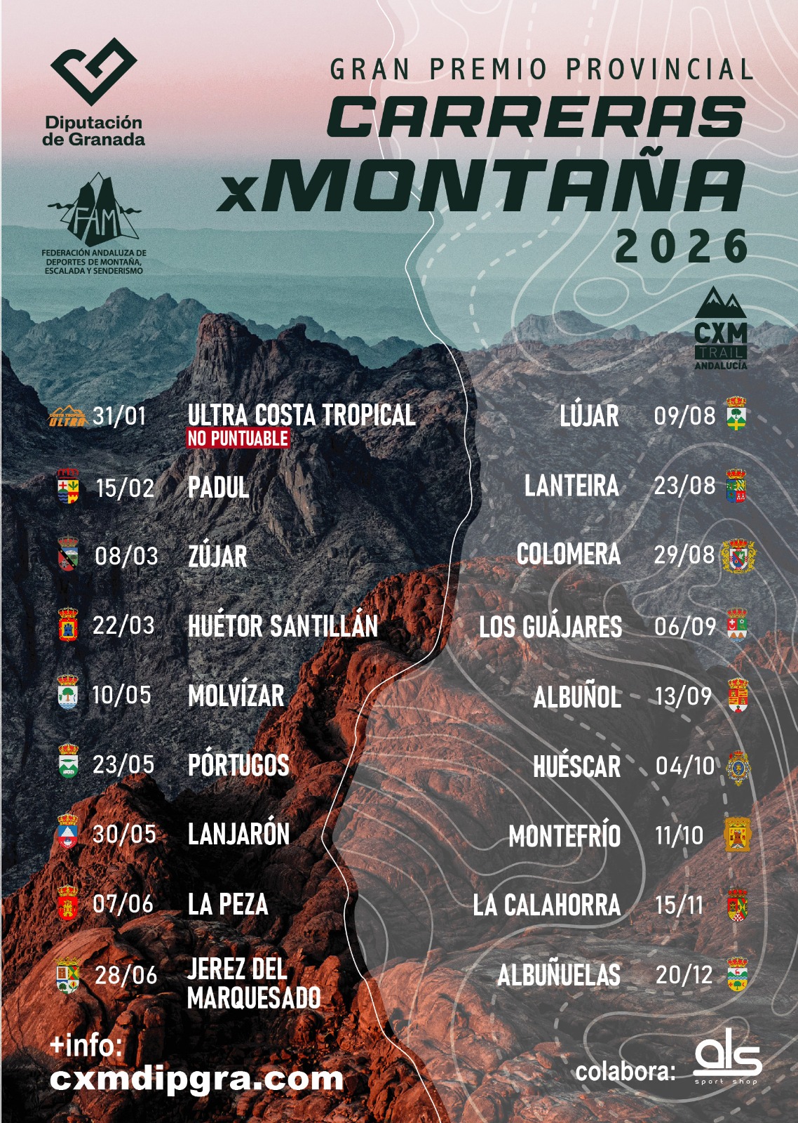 CIRCUITO DE CARRERAS POR MONTA�A - DIPUTACI�N DE GRANADA